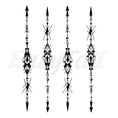 Arrows - By Jen - Temporary Tattoo