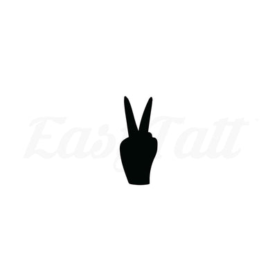 Bunny Ears - Temporary Tattoo