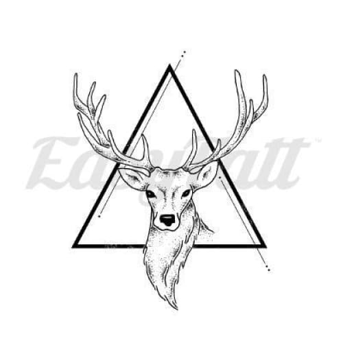 Deer - By Luisa Aparicio - Temporary Tattoo