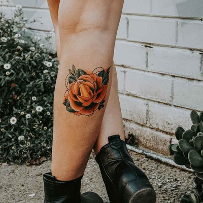 Rose - Temporary Tattoo